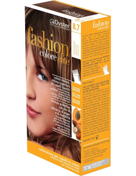 FASHION ELITE hiusväri 8.7, kaakaonvaalea 50ml+50ml+15ml