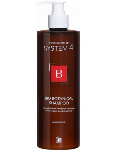 S4 Bio Botanical -shampoo oheneville...