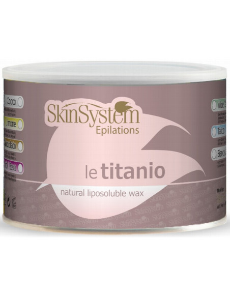 SkinSystem titaanidioksidiliuskavaha karvanpoistoon, Suklaa, 400 ml