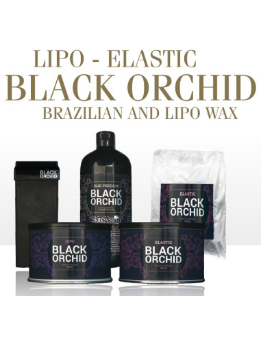 SkinSystem BLACK ORCHID Wax elastic discs 800g