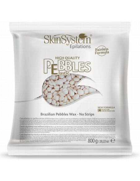 SkinSystem PEBBLES Kova-kuuma vaha Vaniljavoide 800g