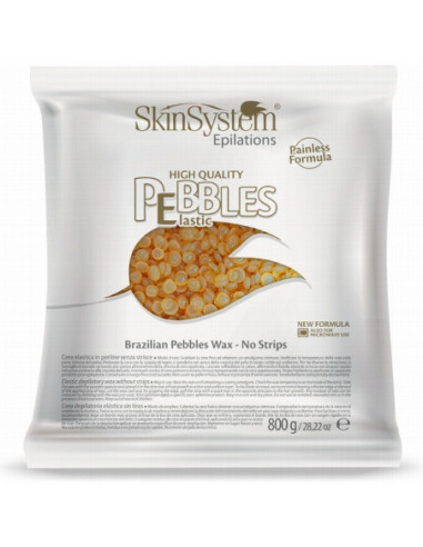 SkinSystem PEBBLES Hard-hot wax Honey cream 800g