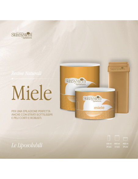 SkinSystem LE ALTRE CERE Wax Honey 800ml