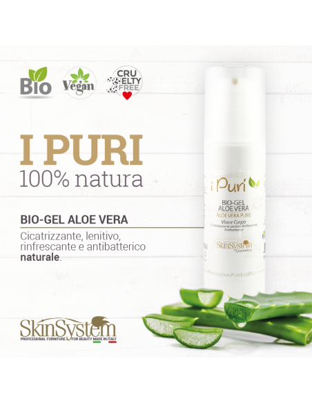 SkinSystem i PURE Aloe Vera -geeli monitoimisilla vaikutuksilla 150ml