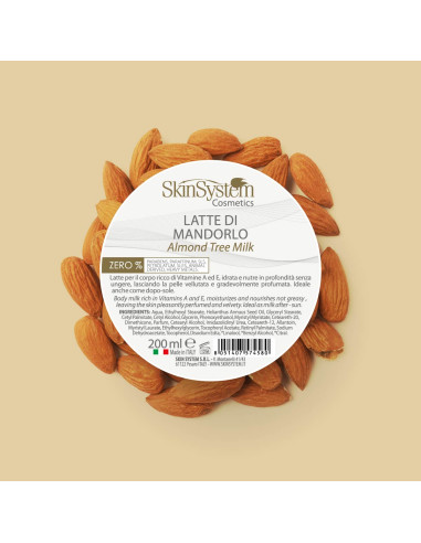 SkinSystem Body Milk (manteli) 200ml