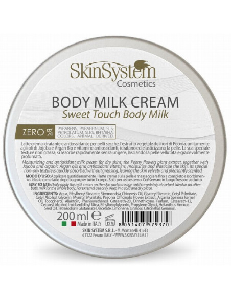 SkinSystem-vartalomaito (pioni/jojobaöljy) 200ml