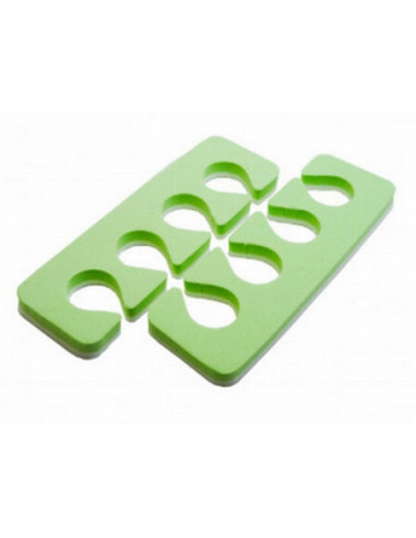 JESSICA Finger separator, green, 12psc