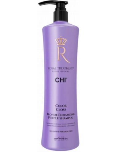 Royal Treatment COLOR GLOSS Blonde Enhancing Purple Shampoo 946ml