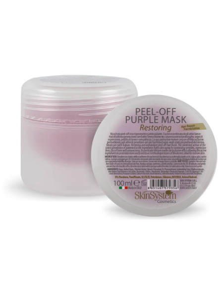SkinSystem Peel-Off -kasvonaamio (violetti) 100ml
