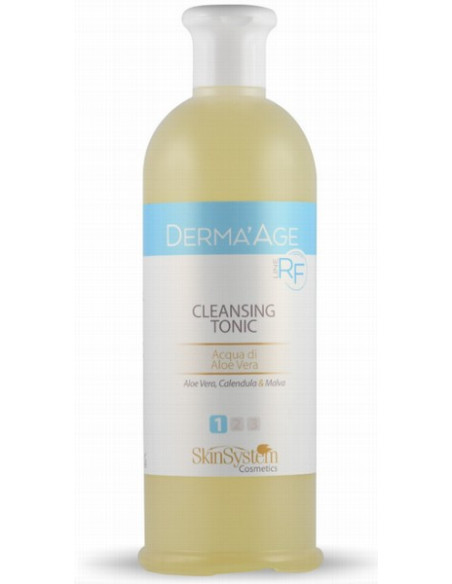 SkinSystem DERMA'AGE RF puhdistava kasvovesi 500ml