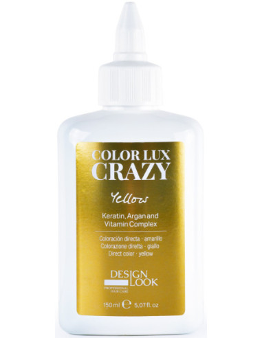 COLOR LUX CRAZY Hiusväri Keltainen 150ml