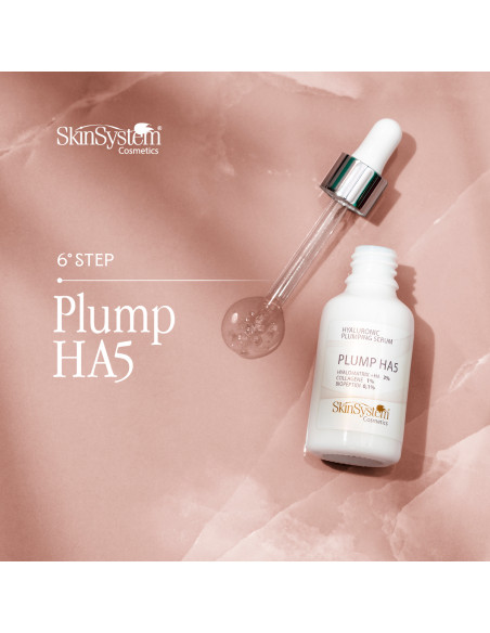 SkinSystem Plump HA5 HA5 seerumi, kosteuttava, hyaluronihappo 30 ml