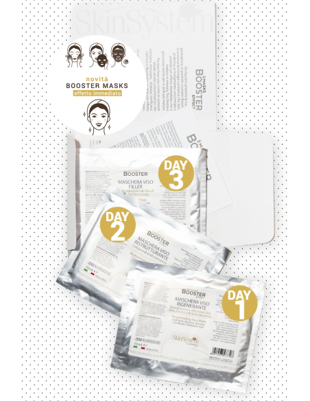 SkinSystem naamio kasvoille, kosteuttava, heleyttävä 10 ml