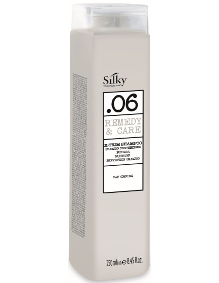 SILKY REMEDY CARE 06 X-Trim hilsettä ehkäisevä shampoo mikrorakeilla 250ml