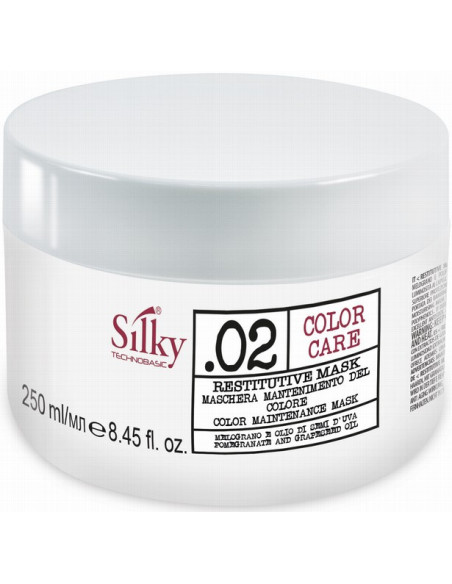 SILKY COLOR CARE -naamio värjätyille hiuksille, suojaa ikääntymiseltä, antioksidanttinen vaikutus 250ml