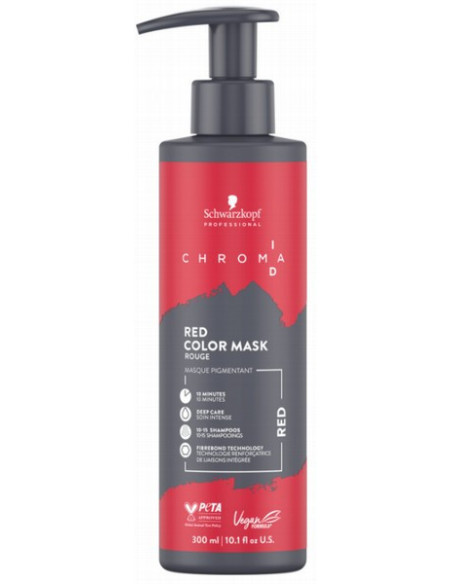 Schwarzkopf Chroma ID Toning Mask Punainen 300ml