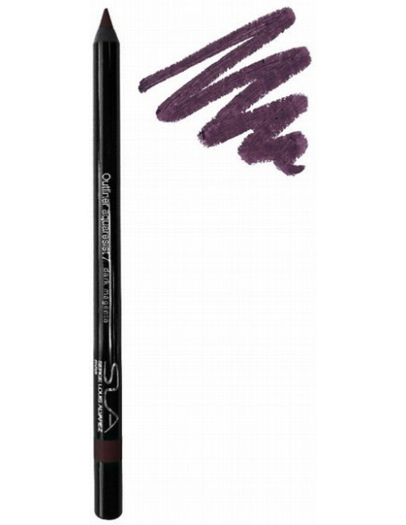 SLA PARIS Outliner Aquaresist vedenpitävä silmänympäryskynä - Tummanmagenta eyeliner, vedenpitävä