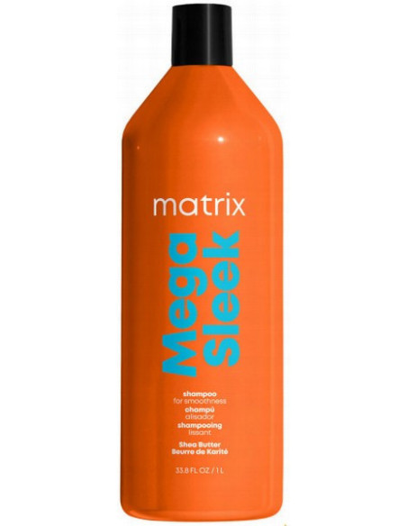 MEGA SLEEK -SHEAVOISAMPOO PALAVATTOMISEEN HIUKSEEN 1000ML