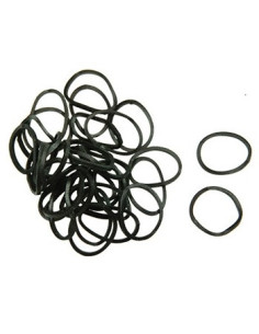 Hiuslenkit, 20 mm mustat...