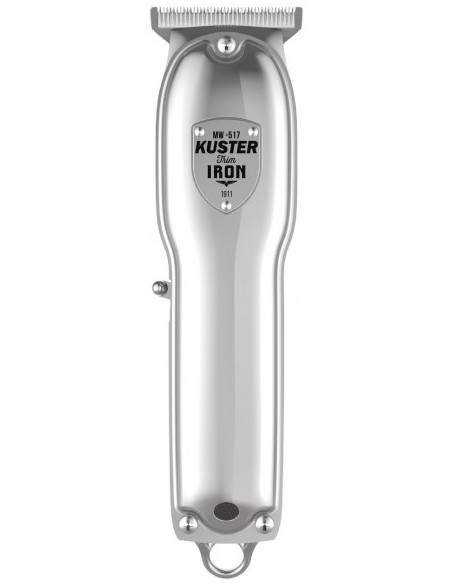 KUSTER hiustenleikkuri Trim-Iron 1911 Mini-Finish, hopea