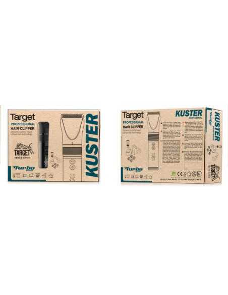 KUSTER hiustenleikkuri PW458-2 Target, musta