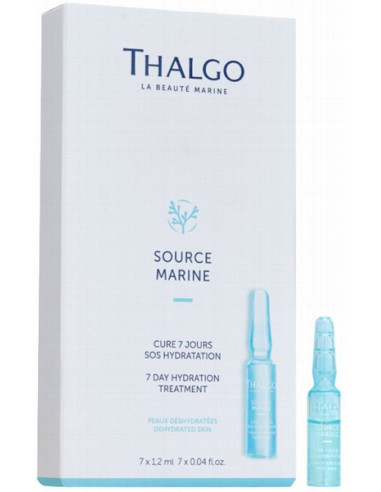 THALGO 7 Day hydration treatment 7x1.2ml