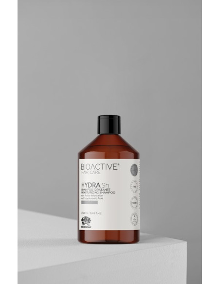 BIOACTIVE HYDRA -shampoo erittäin kuivuneille hiuksille, hellävaraisesti puhdistava ja kosteuttava 250ml
