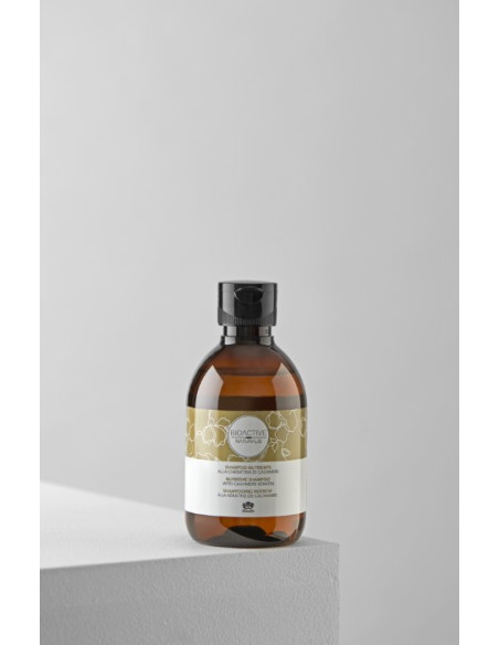 BIOACTIVE NATURALIS Hiusten kiiltoa antava, ravitseva shampoo, sisältää kashmirkeratiinia 230ml