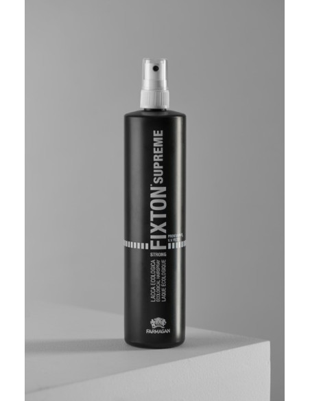 FIXTON SUPREME kaasuton hiuslakka, suihke, vahva pito, UV-suodattimet, B5-vitamiinilla 250ml
