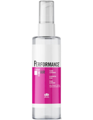 PERFORMANCE CRYSTAL HAIR Fluīds veid.noslēgumam, aizsargājošs, matu spīdumam 100ml