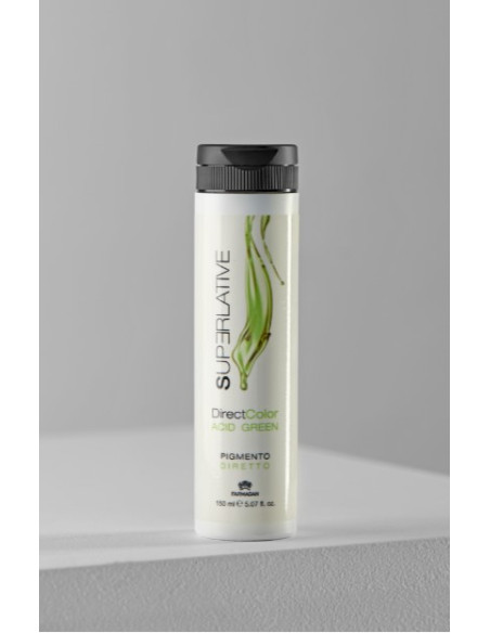 SUPERLATIVE DIRECT Pigmenttigeeli hiusten värjäykseen Acid Green 150ml