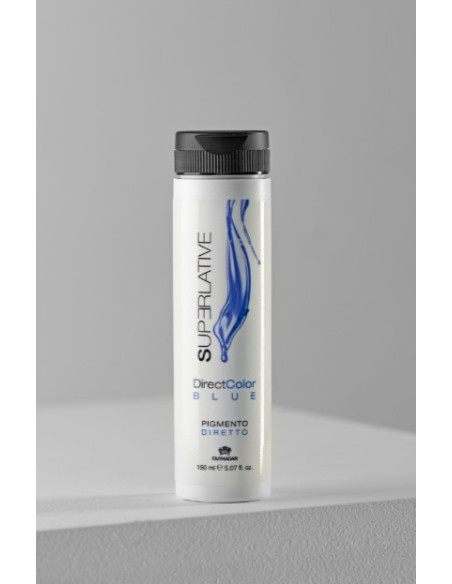 SUPERLATIVE DIRECT Pigmenttigeeli hiusten värjäykseen Sininen 150ml