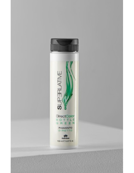 SUPERLATIVE DIRECT Pigmenttigeeli hiusten värjäykseen Bottle Green 150ml
