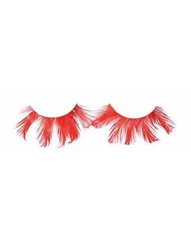 Irtoripset Crazy Plume rouge / 2 kpl...
