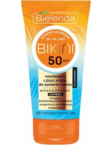 BIKINI-kasvovoide SPF50, kosteuttava...