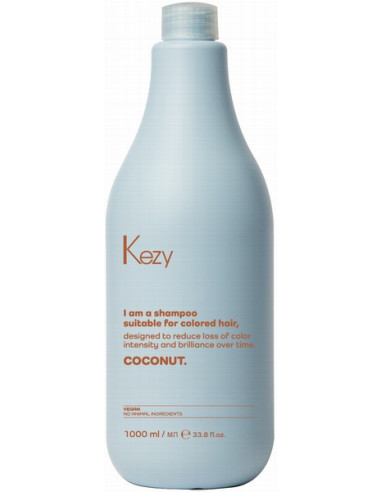 Shampoo värjätyille hiuksille, kookos...