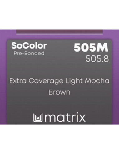 SOCOLOR Pre-Bonded 505M Gaiši brūna moka 90ml