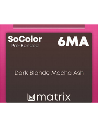 SOCOLOR Pre-Bonded Permanenta Matu krāsa 6MA 90ml