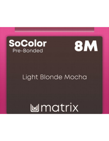 SOCOLOR Pre-Bonded Permanenta Matu krāsa 8M 90ml