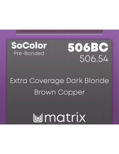 SOCOLOR Pre-Bonded Permanenta Matu krāsa 506BC 90ml