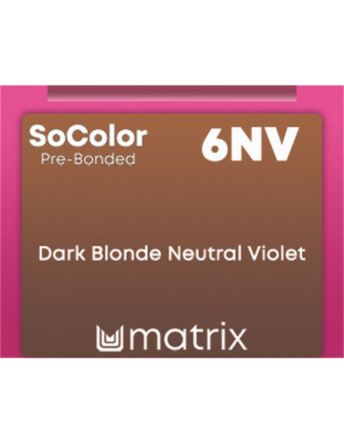 SOCOLOR Pre-Bonded Permanentā matu krāsa 6NV 90ml