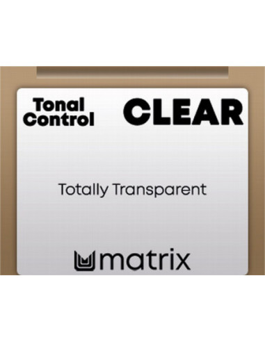 TONAL CONTROL Pre-Bonded Tonejoša gēlveida matu krasa Clear 90ML