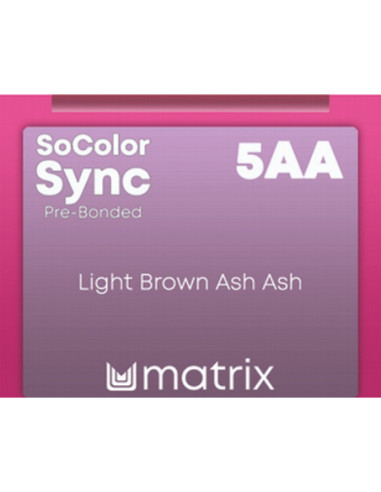 SOCOLOR SYNC Pre-Bonded 5AA Tonējoša matu krāsa 90ml