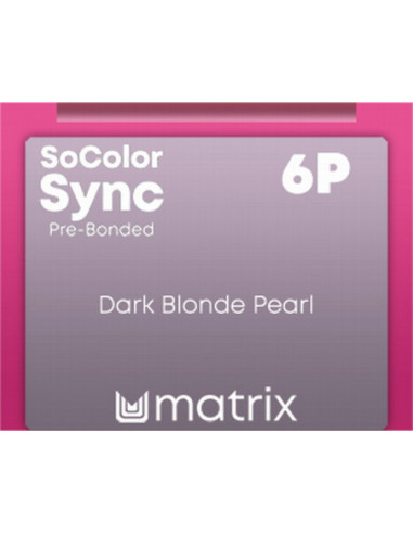 SOCOLOR SYNC Pre-Bonded 6P Tonējoša matu krāsa 90ml