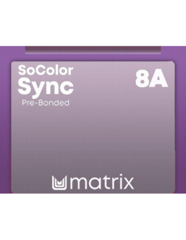 SOCOLOR SYNC Pre-Bonded Tonejoša Matu krāsa SHEER 8A 90ml