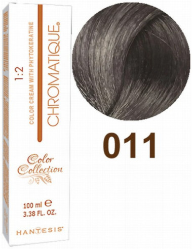 HANTESIS Hair color CHROMATIQUE 011 Ash 100ml