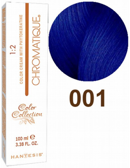 HANTESIS hiusväri CHROMATIQUE 001 Blue 100ml