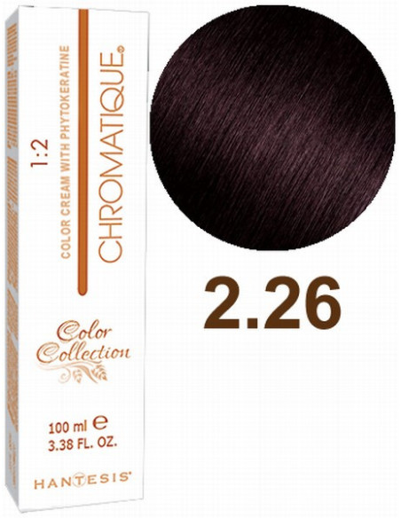 HANTESIS hiusväri CHROMATIQUE 2.26 Tumman violetinruskea 100ml