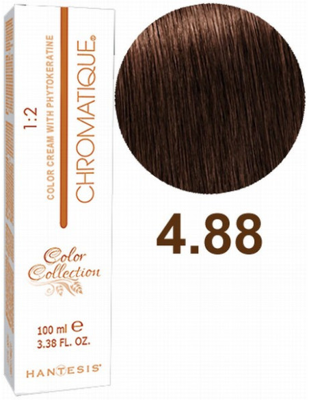 HANTESIS hiusväri CHROMATIQUE 4.88 Intense Tobacco 100ml