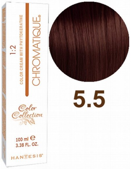 HANTESIS hiusväri CHROMATIQUE 5.5 Mahogany 100ml